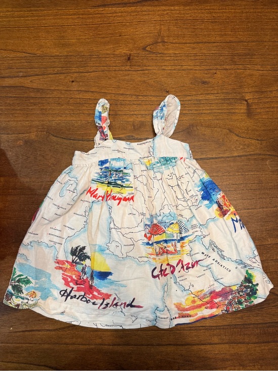 GAP Other - Colorful Map Print Sundress 18-24M